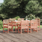 7-piece Garden Set Solid Douglas Fir