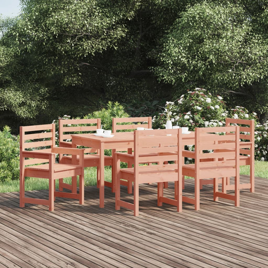 -Delige Tuinset Massief Douglashout Natuurlijk douglashout