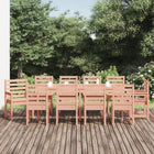 11-piece Solid Douglas Fir Garden Set