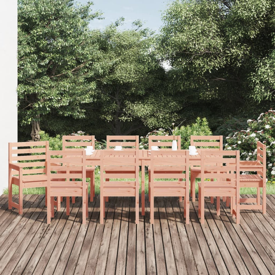 -Delige Tuinset Massief Douglashout Natuurlijk douglashout