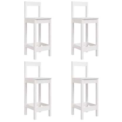 5-Delige Barset Massief Grenenhout Wit