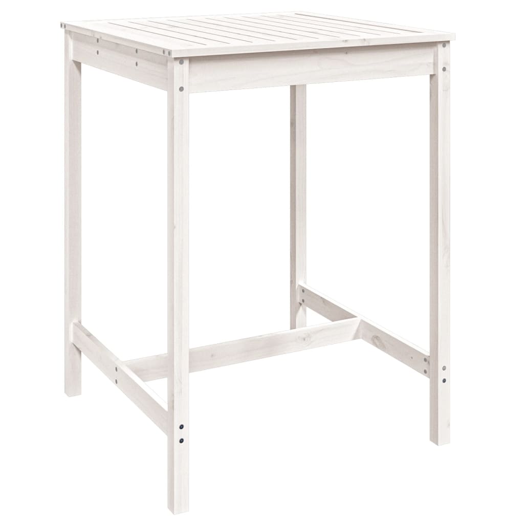 5-Delige Barset Massief Grenenhout Wit