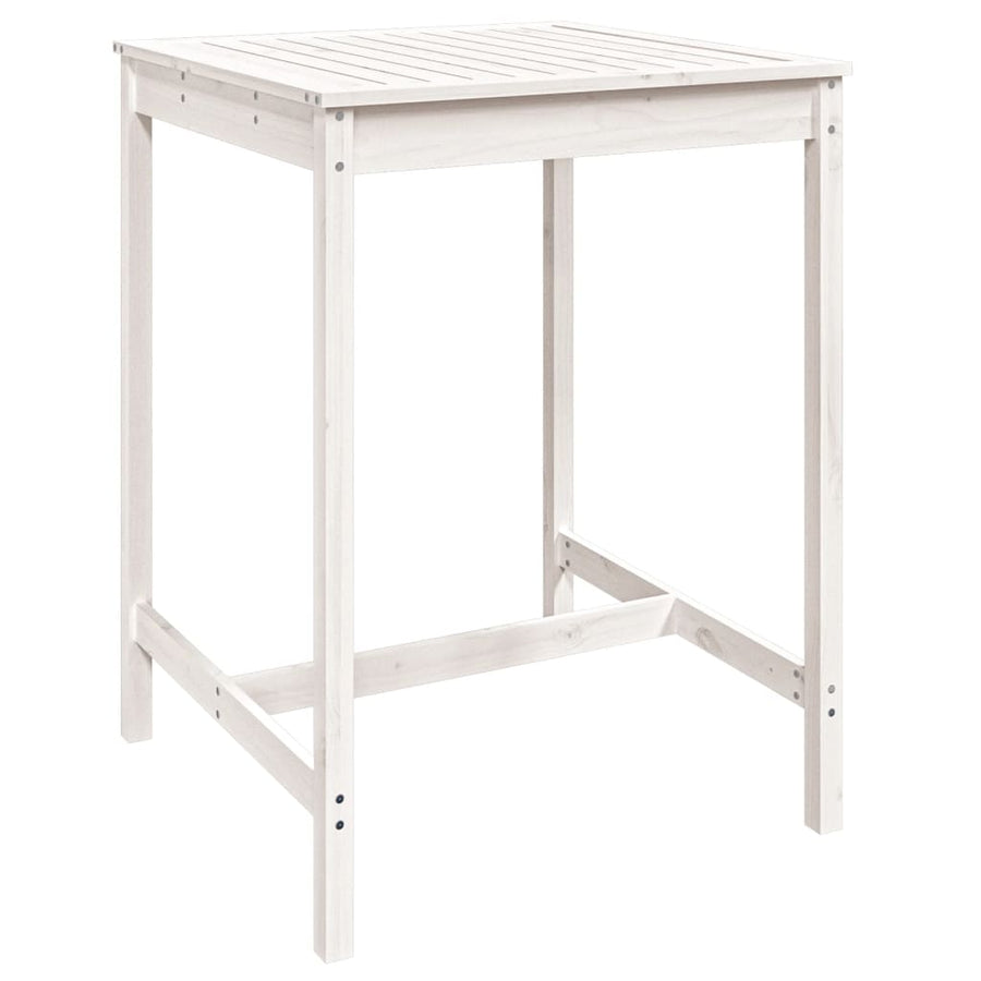 5-Delige Barset Massief Grenenhout Wit
