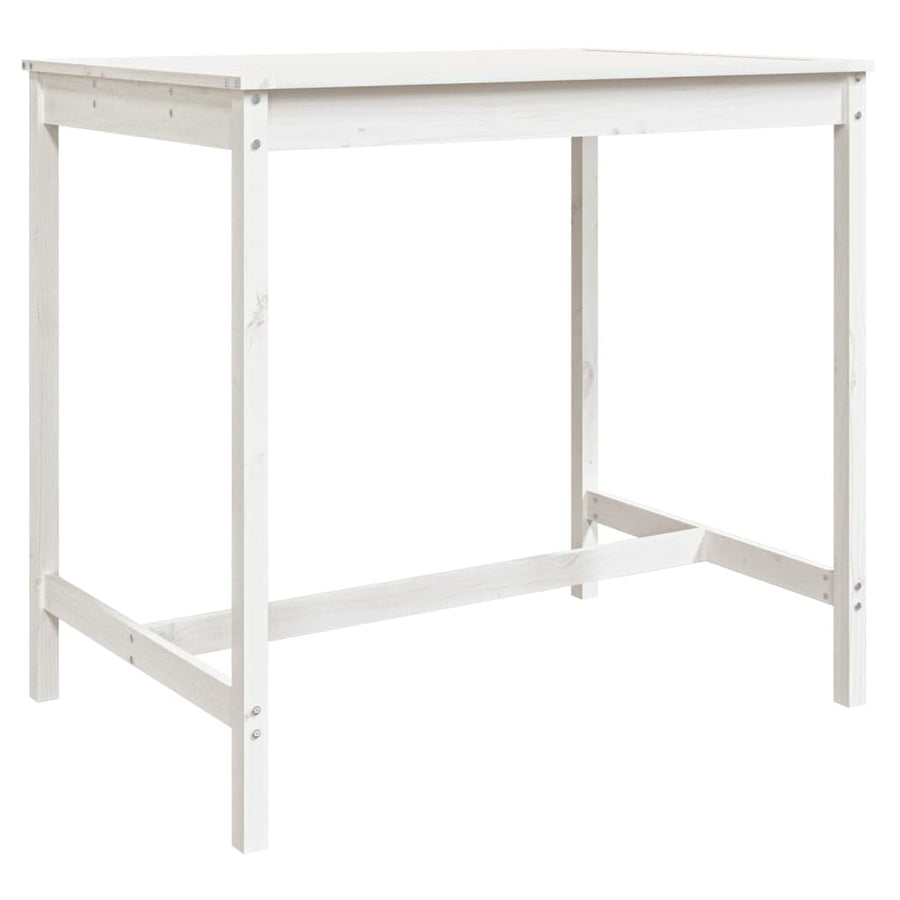 5-Delige Barset Massief Grenenhout Wit