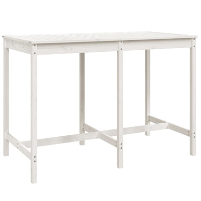 7-delige Barset massief grenenhout wit