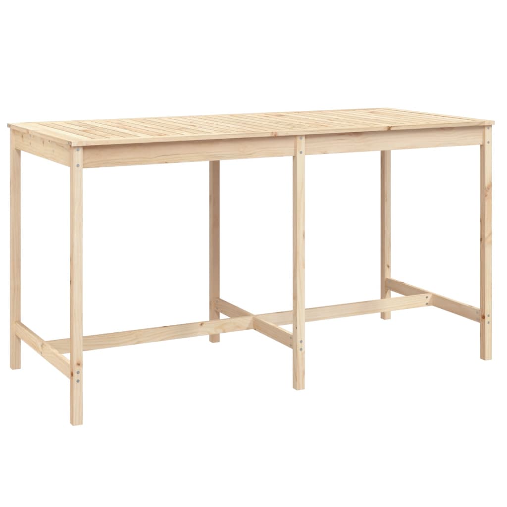 9-Delige Barset Massief Grenenhout Naturel