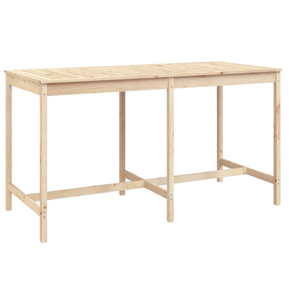 9-Delige Barset Massief Grenenhout Naturel