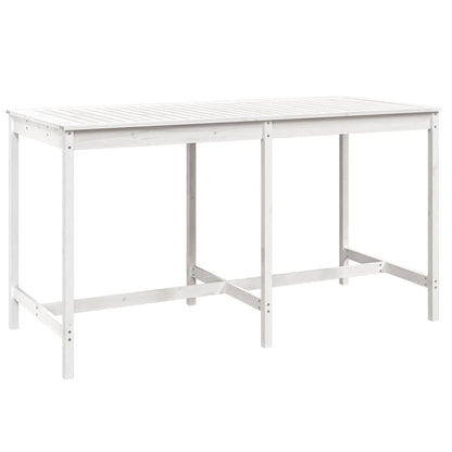 9-delige Barset massief grenenhout wit