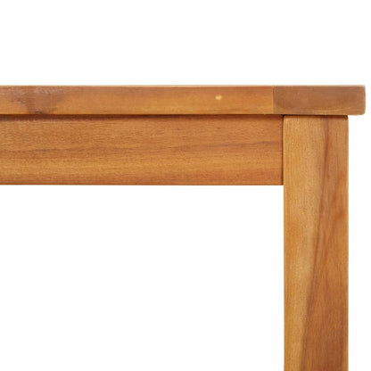 2-Delige Loungeset Adirondack Massief Acaciahout Donkergrijs