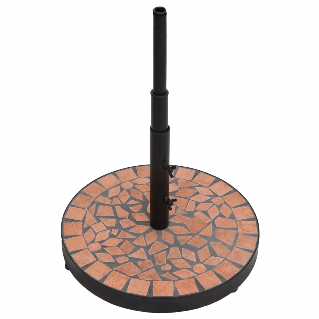 Parasolvoet 12 Kg Kleurig Terracotta Rond