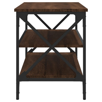 Tv-Meubel 100X40X50 Cm Bewerkt Hout Bruin Eikenkleur