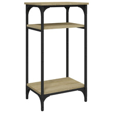 Bijzettafel 40X30X75 Cm Bewerkt Hout Sonoma Eikenkleurig