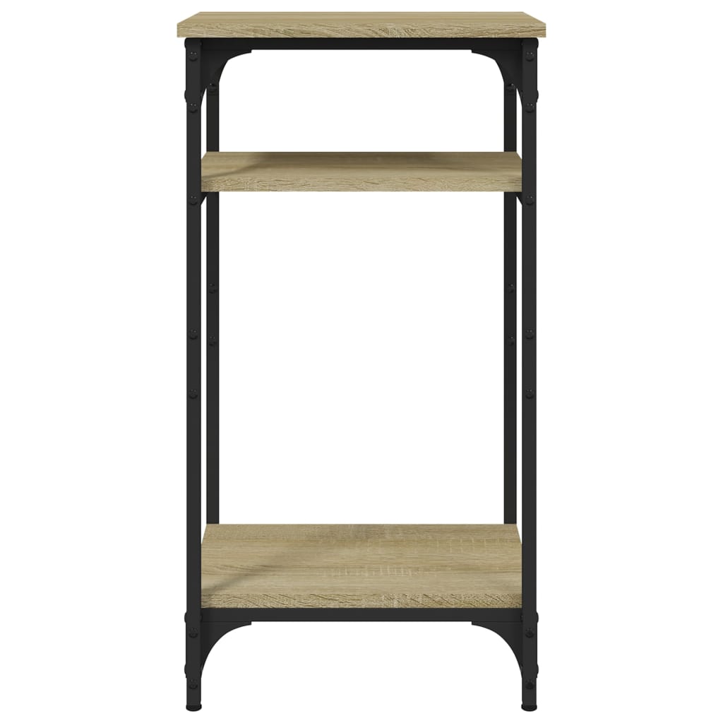 Bijzettafel 40X30X75 Cm Bewerkt Hout Sonoma Eikenkleurig