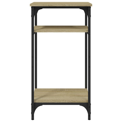 Bijzettafel 40X30X75 Cm Bewerkt Hout Sonoma Eikenkleurig