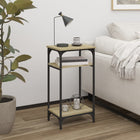 Side table 40x30x75 cm engineered wood Sonoma oak colour