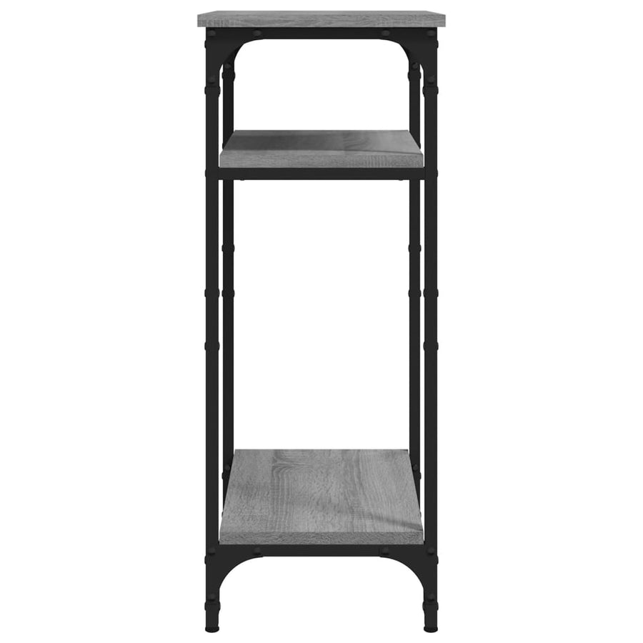 Bijzettafel 40X30X75 Cm Bewerkt Hout Grijs Sonoma Eikenkleurig