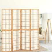 Kamerscherm 4 panelen 160x170 cm Japans