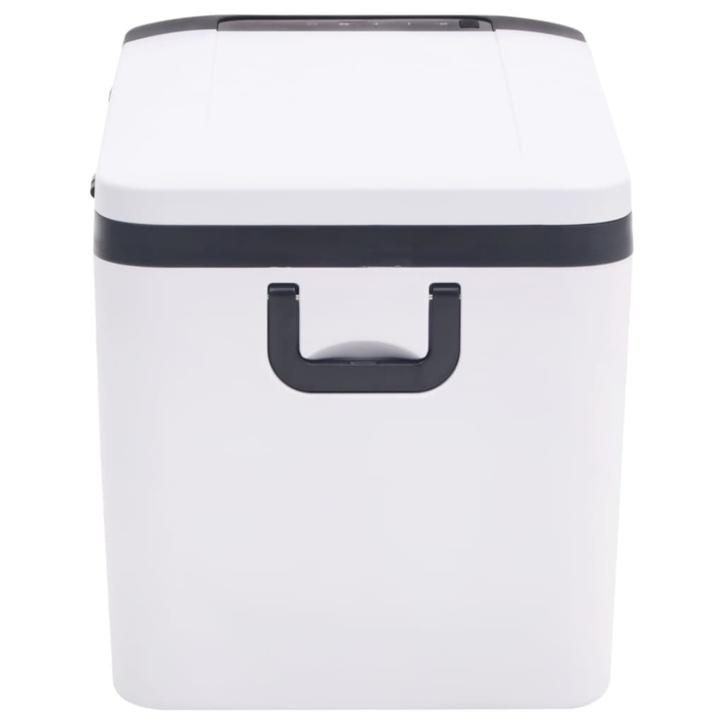 Koelbox Met Handvat Pp & Pe Zwart En Wit 25 l zonder adapter