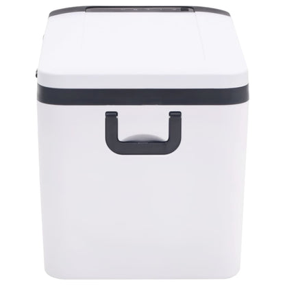 Koelbox Met Handvat Pp & Pe Zwart En Wit 25 l zonder adapter