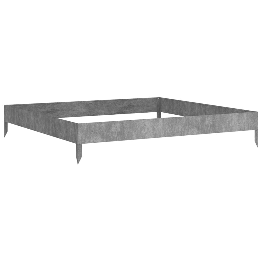 Plantenbak Verhoogd 100X100X18,5 Cm Cortenstaal
