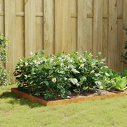Plantenbak verhoogd 100x100x18,5 cm cortenstaal