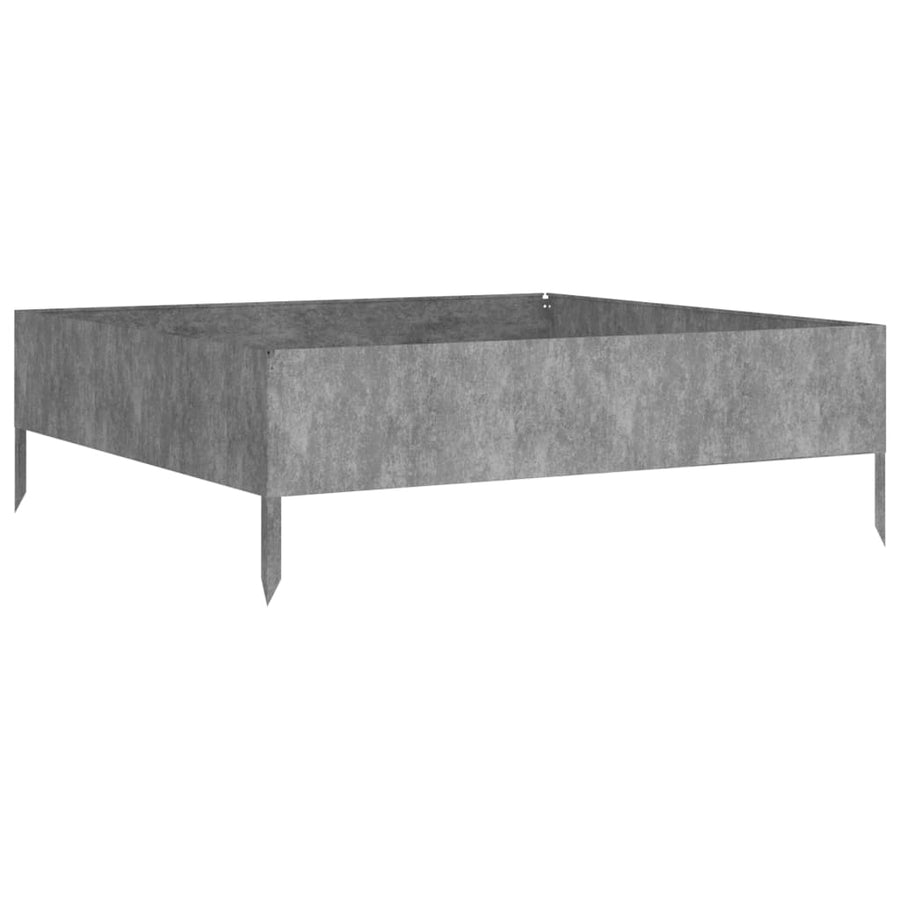 Plantenbak Verhoogd 100X100X33,5 Cm Cortenstaal