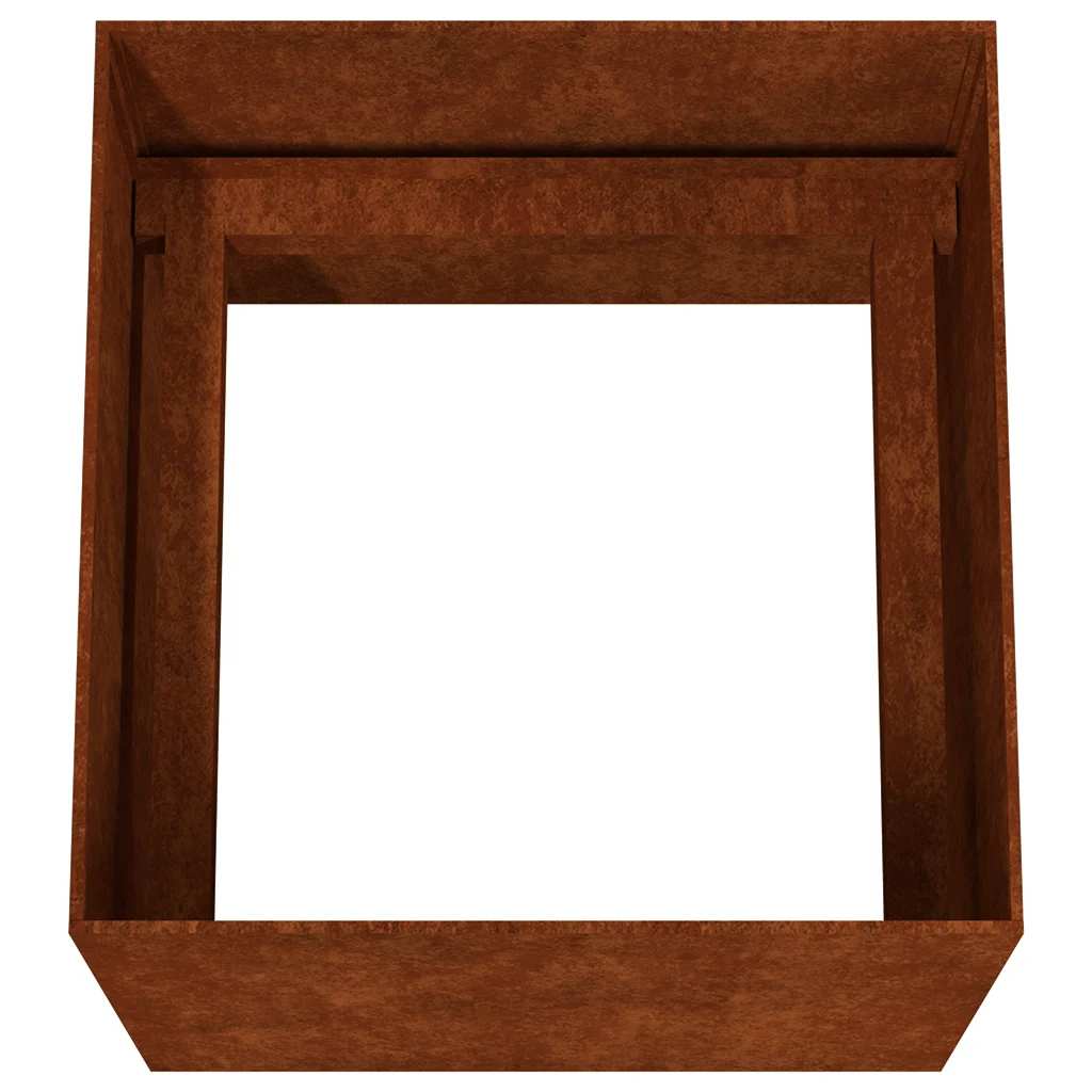 Plantenbak Cortenstaal 40 x 41 x 40 cm