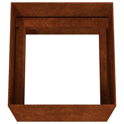 Plantenbak Cortenstaal 40 x 41 x 40 cm