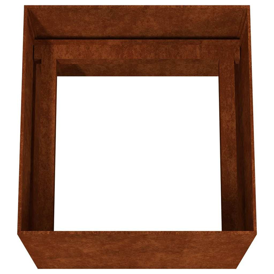 Plantenbak Cortenstaal 40 x 41 x 40 cm