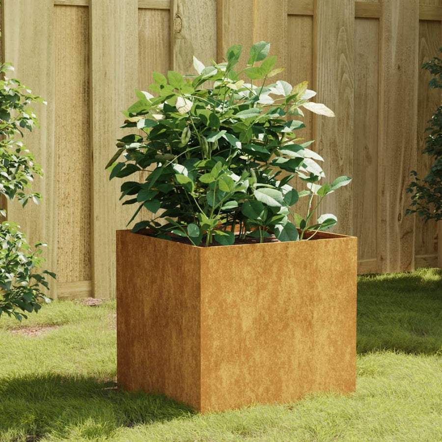 Plantenbak Cortenstaal 40 x 41 x 40 cm