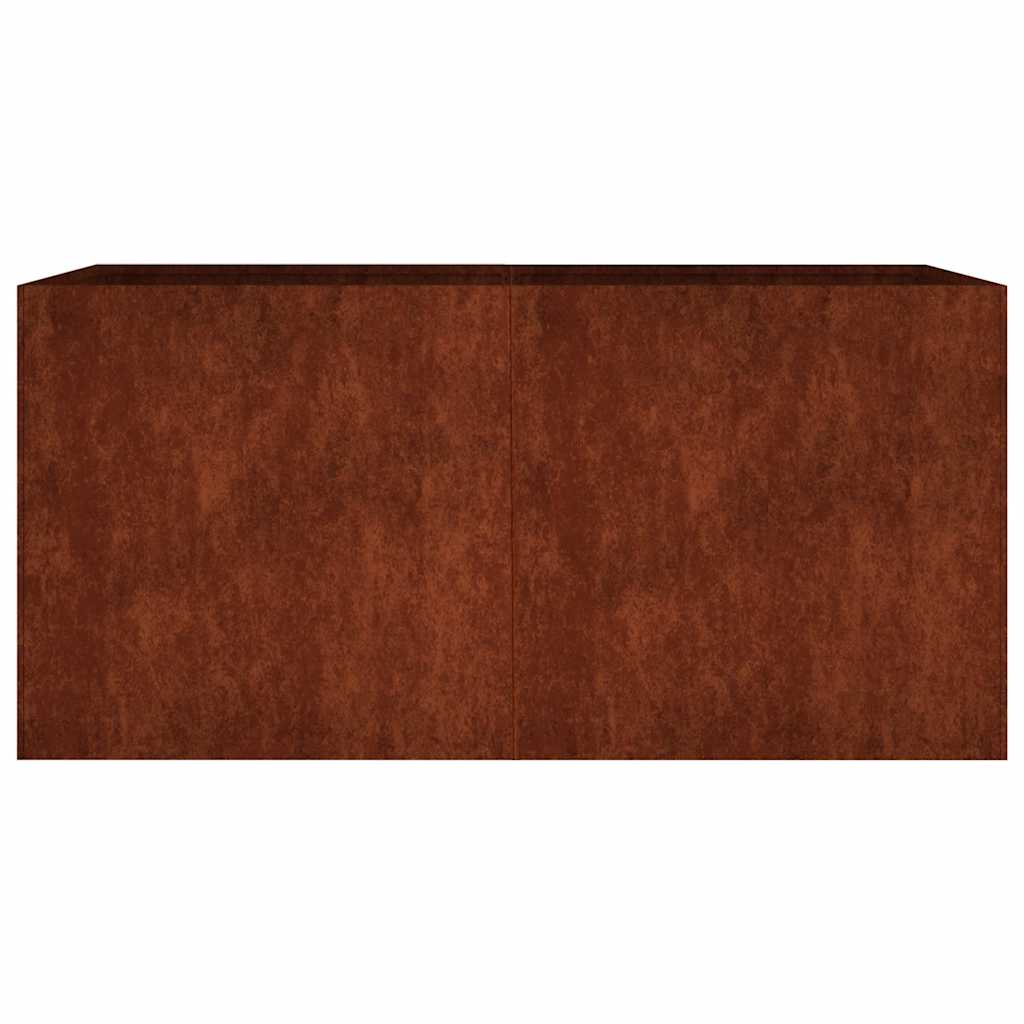 Plantenbak 80x40x40 cm cortenstaal