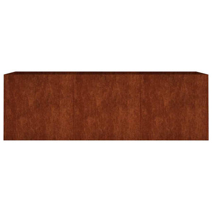 Plantenbak verhoogd 120x40x40 cm cortenstaal