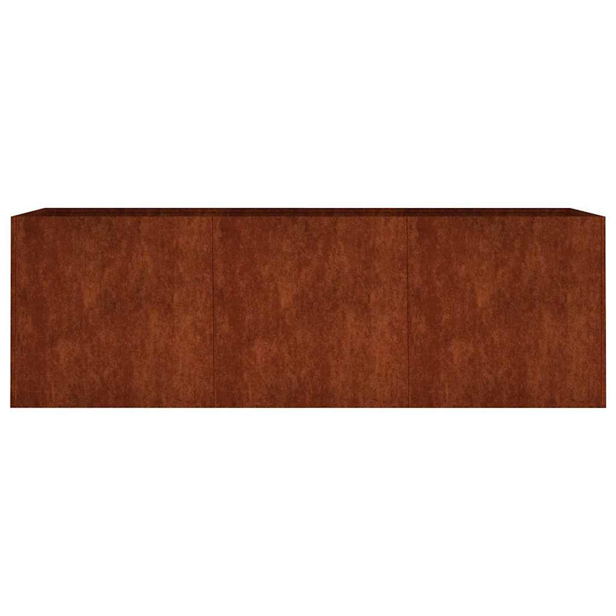Plantenbak verhoogd 120x40x40 cm cortenstaal