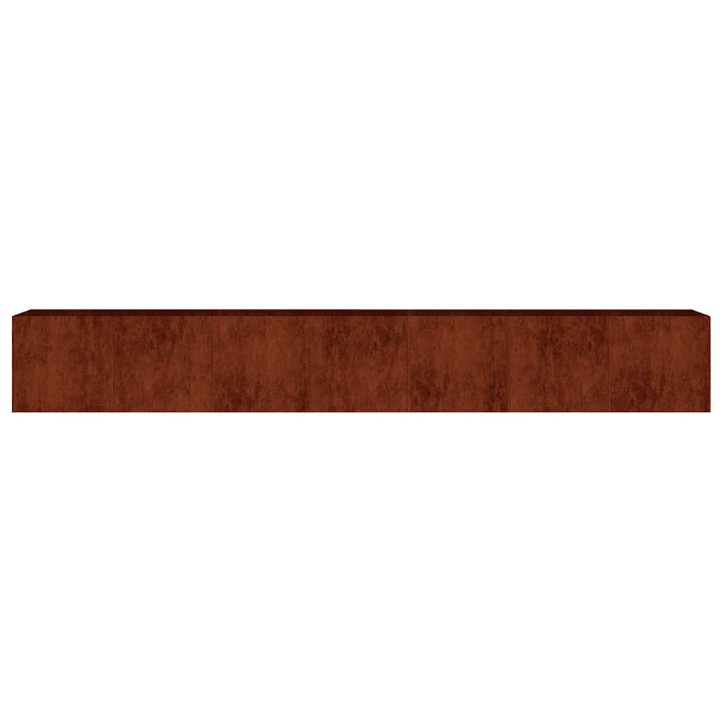 Plantenbak verhoogd 280x40x40 cm cortenstaal