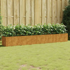 Plantenbak verhoogd 280x40x40 cm cortenstaal