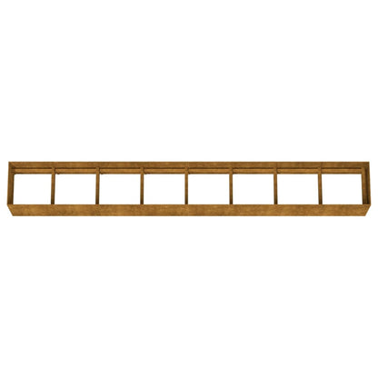 Plantenbak verhoogd 360x40x40 cm cortenstaal