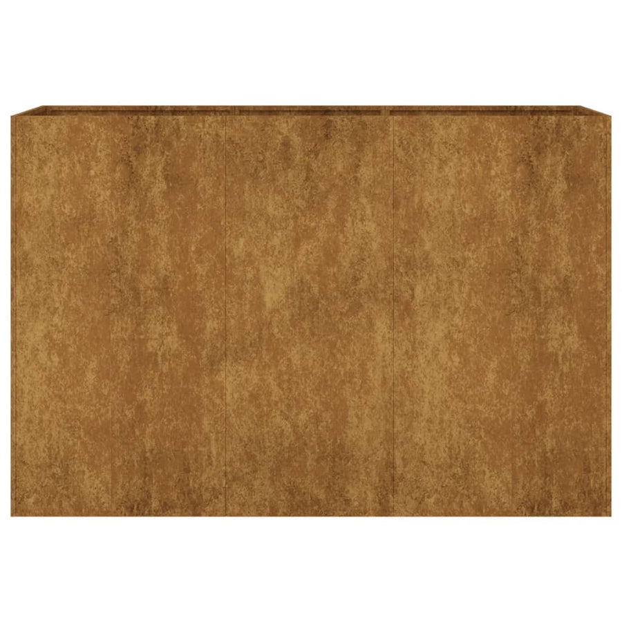 Plantenbak Verhoogd 120X40X80 Cm Cortenstaal