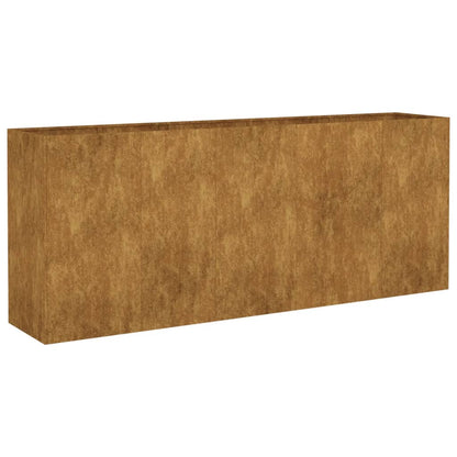 Plantenbak verhoogd 200x40x80 cm cortenstaal