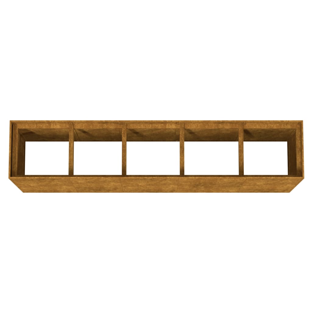 Plantenbak verhoogd 200x40x80 cm cortenstaal