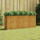 Plantenbak verhoogd 200x40x80 cm cortenstaal