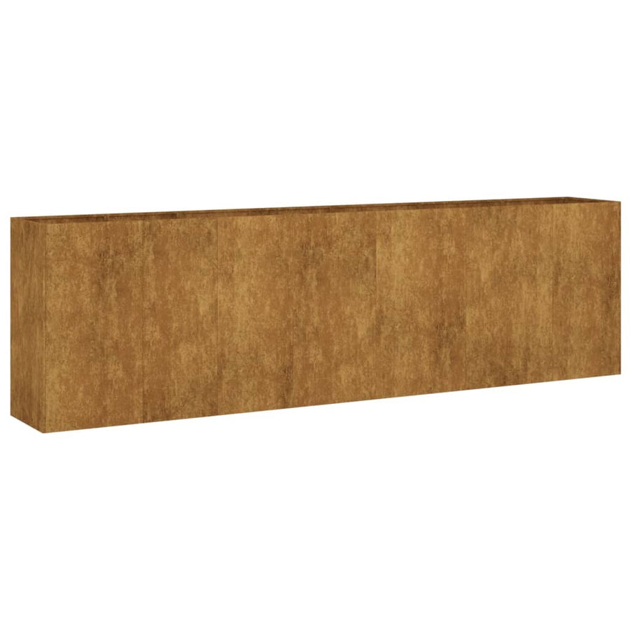 Plantenbak Verhoogd 280X40X80 Cm Cortenstaal