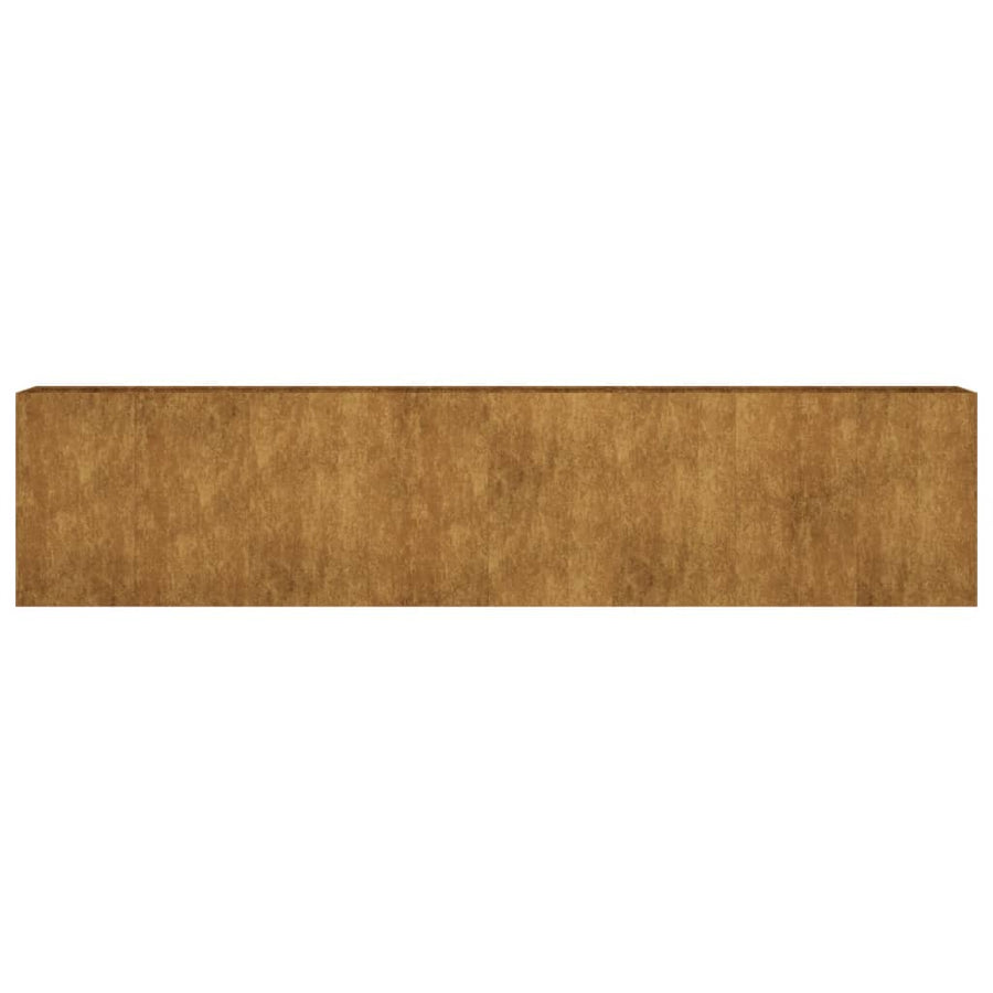 Plantenbak Verhoogd 360X40X80 Cm Cortenstaal