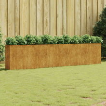 Plantenbak Verhoogd 360X40X80 Cm Cortenstaal