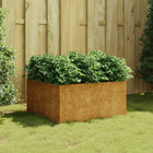 Plantenbak cortenstaal 80x80x40 cm