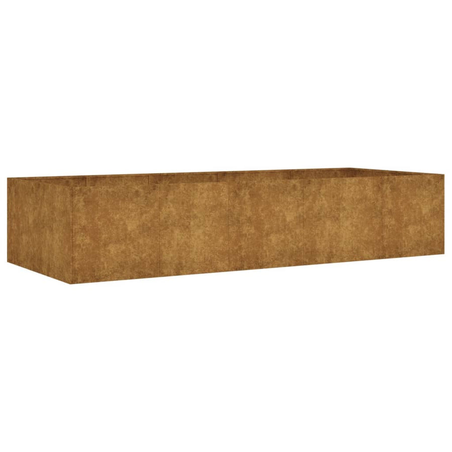 Plantenbak verhoogd 200x80x40 cm cortenstaal