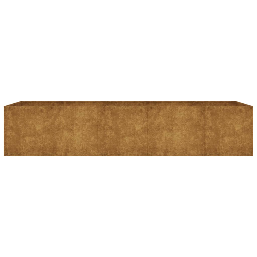 Plantenbak verhoogd 200x80x40 cm cortenstaal