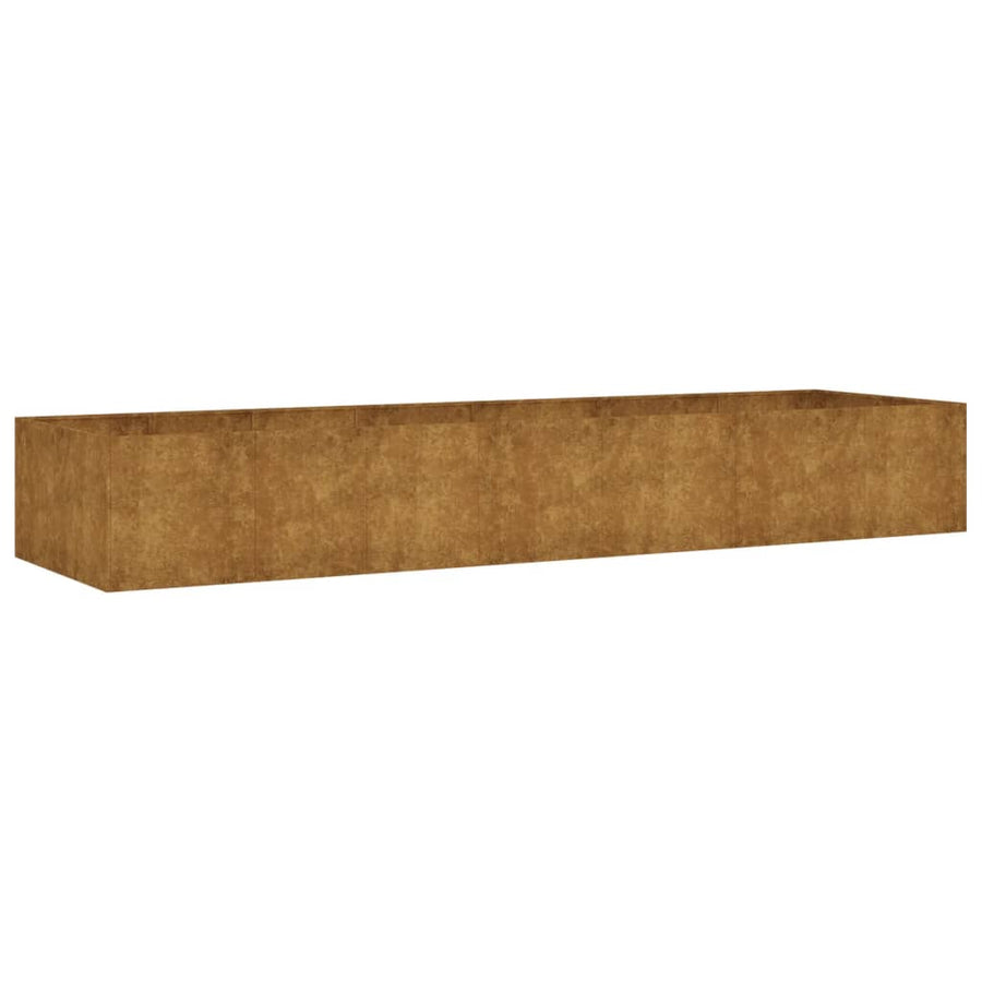 Plantenbak Verhoogd Cortenstaal 280 x 80 x 40 cm