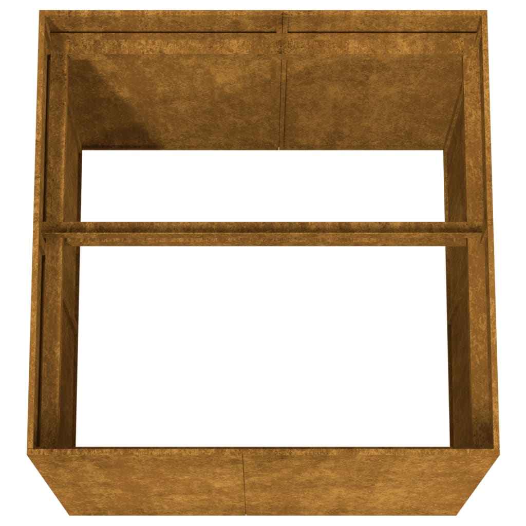 Plantenbak 80x80x80 cm cortenstaal