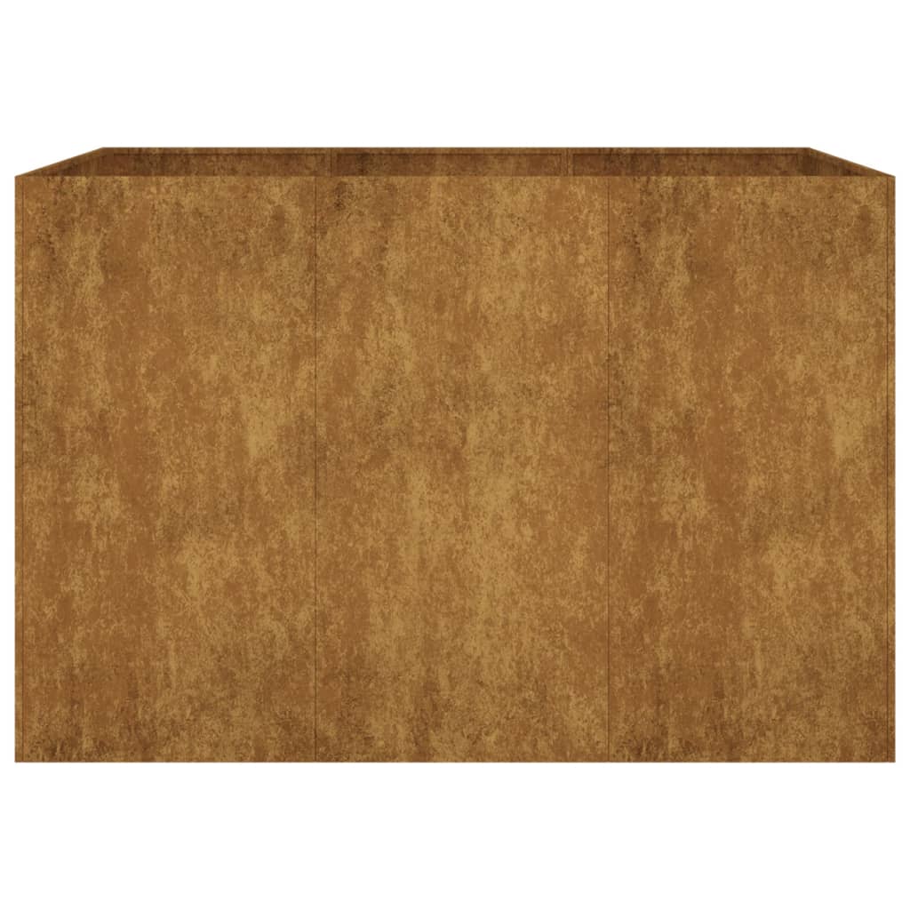 Plantenbak Verhoogd Cortenstaal 120 x 80 x 80 cm