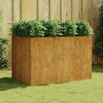 Plantenbak Verhoogd Cortenstaal 120 x 80 x 80 cm